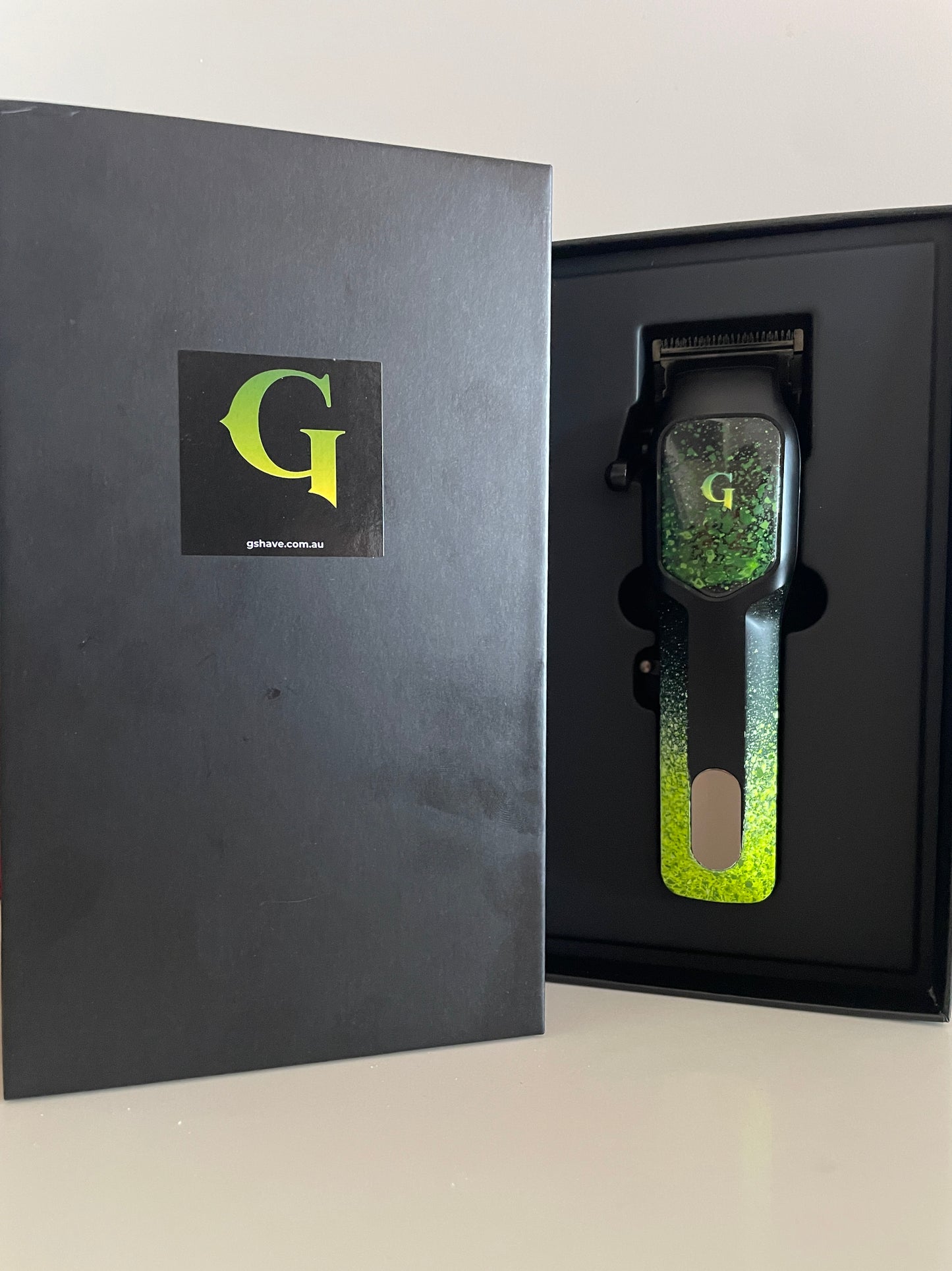 Gshave Clipper - Green Splatter